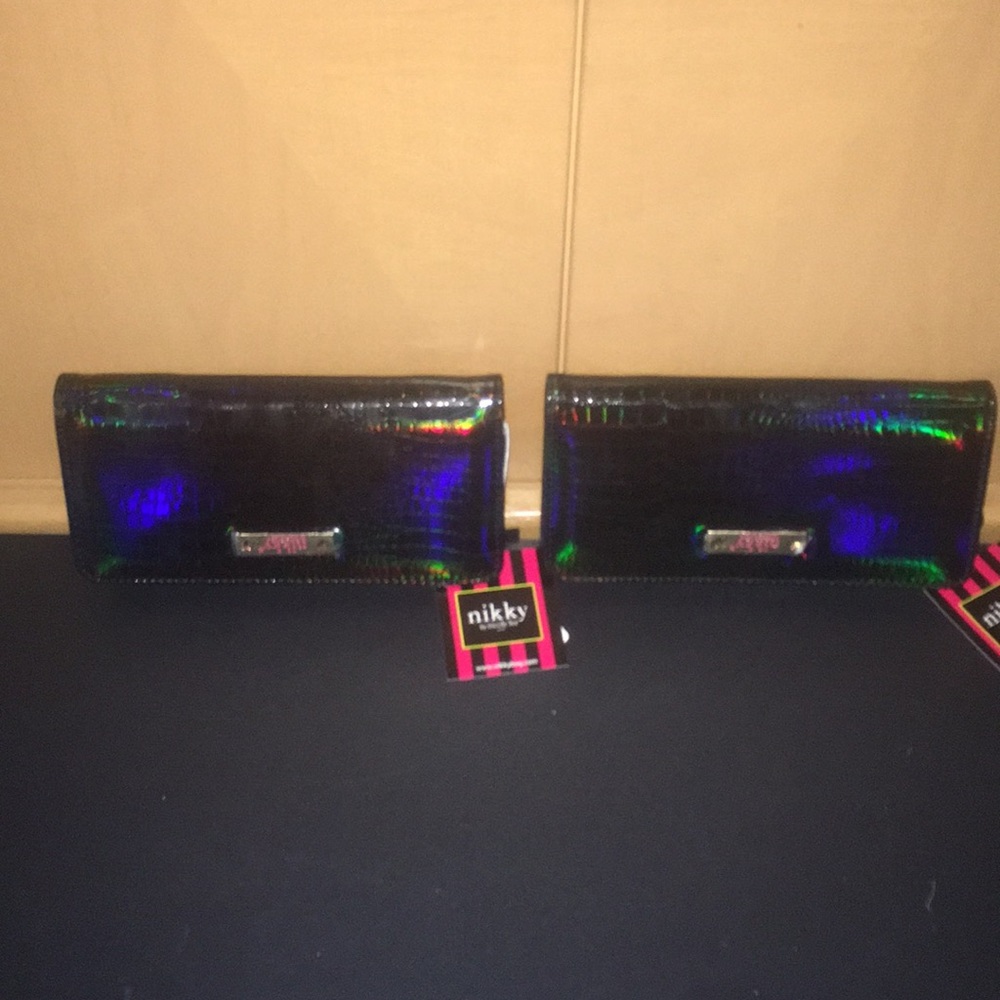 Black Nicole lee wallets